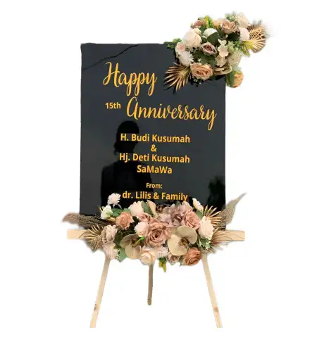 Papan Bunga Akrilik Kramattemanggung